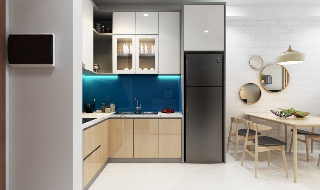 Không gian bếp ăn